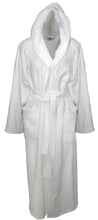 Charger l'image dans la galerie, Peignoir blanc avec capuchon