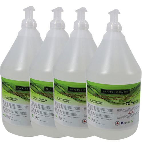 Gel désinfectant pour les mains 4X4L