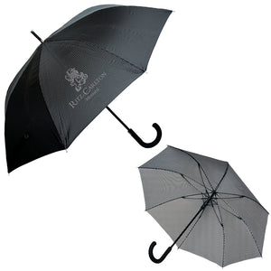 Parapluie noir pliable personnalisé avec le logo Ritz Carlton